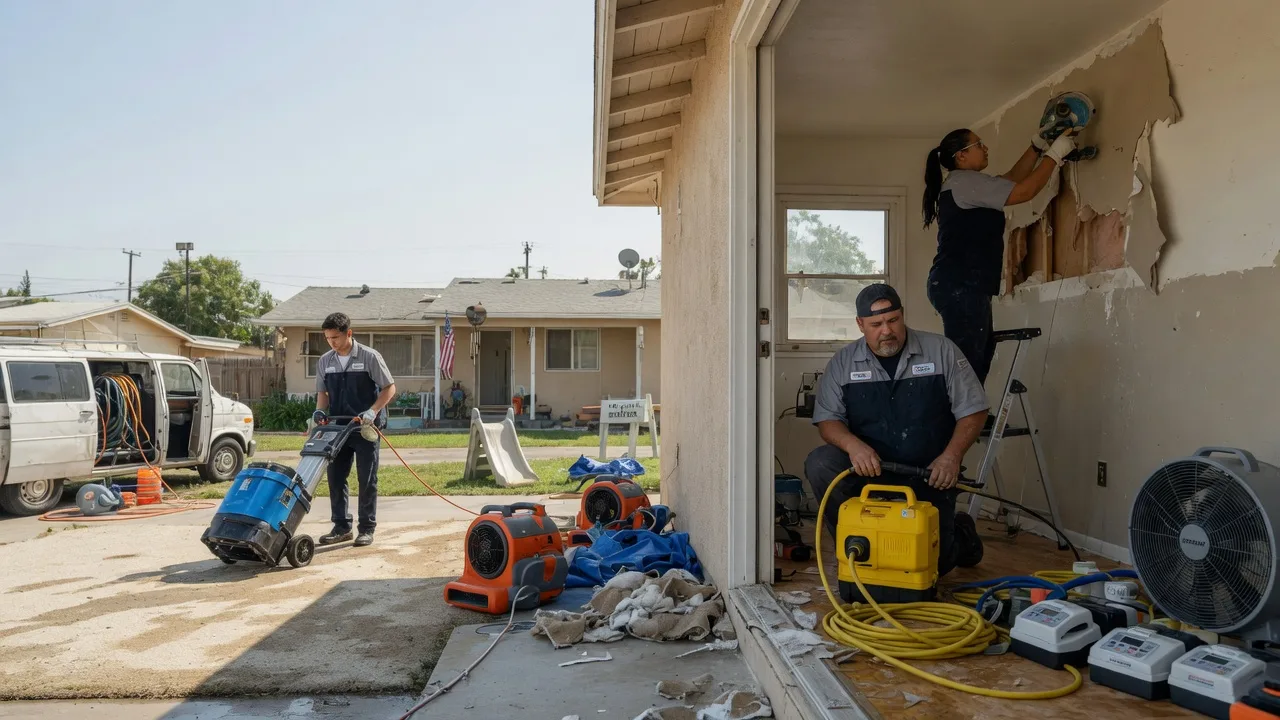 Water Damage Restoration in Blachly, OR near me